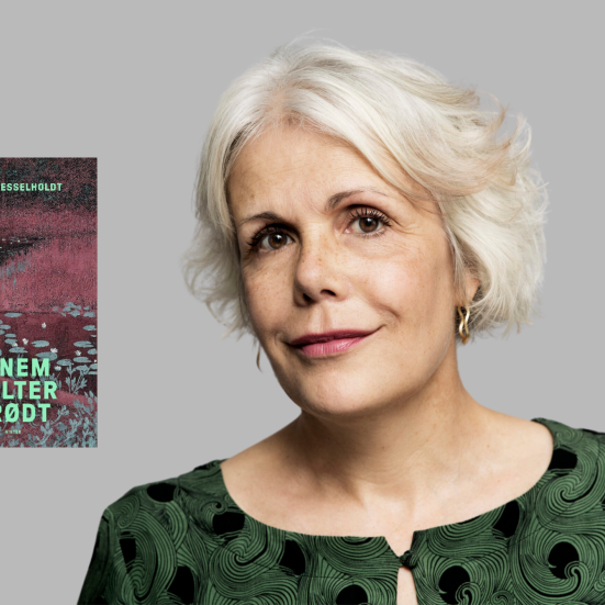 Christina Hesselholdt og bogen Gennem et filter af rødt