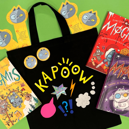 Mulepose med folietryk