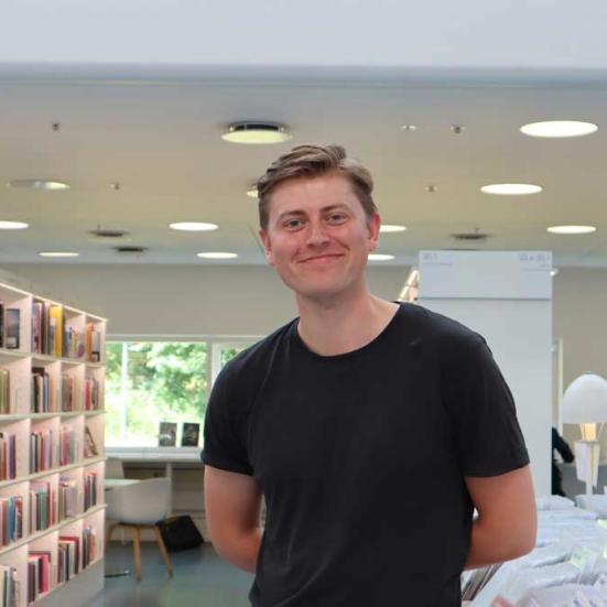 Jacob Neimanas på Gentofte Hovedbibliotek