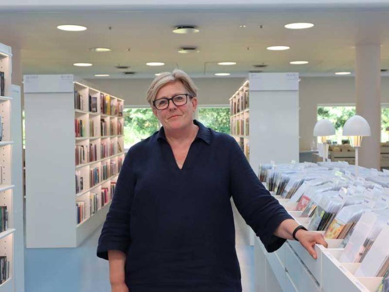 Lisa Stahlhut på Gentofte Hovedbibliotek