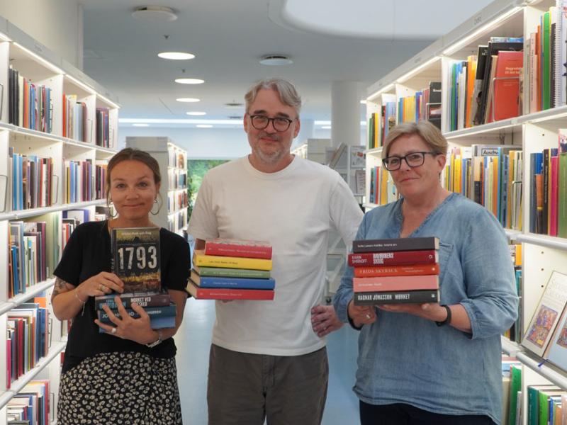 Krimiholdet på på Gentofte Hovedbibliotek