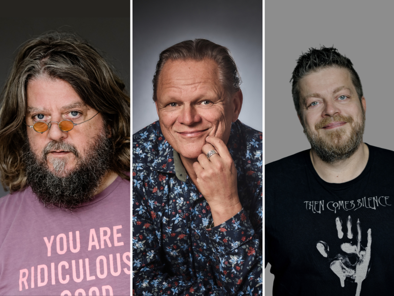 Anders Lund Madsen, Sigurd Barrett og Thomas Brunstrøm