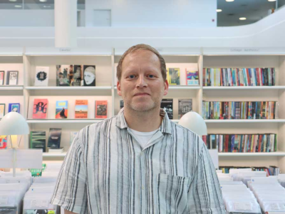 Thomas på Gentofte Hovedbibliotek