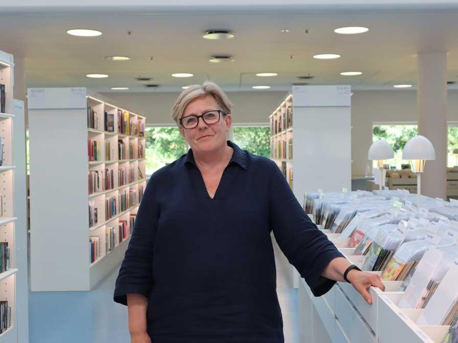 Lisa Stahlhut på Gentofte Hovedbibliotek