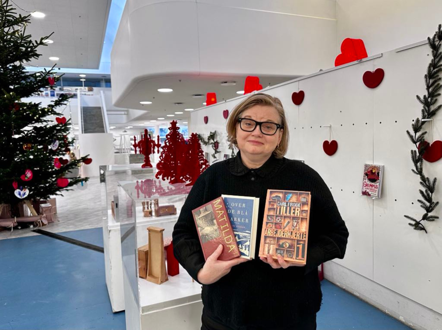 Therese på Gentofte Hovedbibliotek